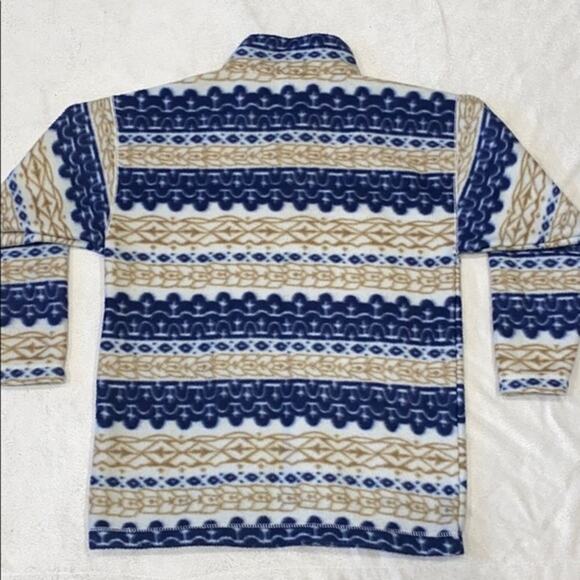 Bold Spirit Aztec Tribal Print Quarter Zip Fleece | Sz S - Picture 5 of 5